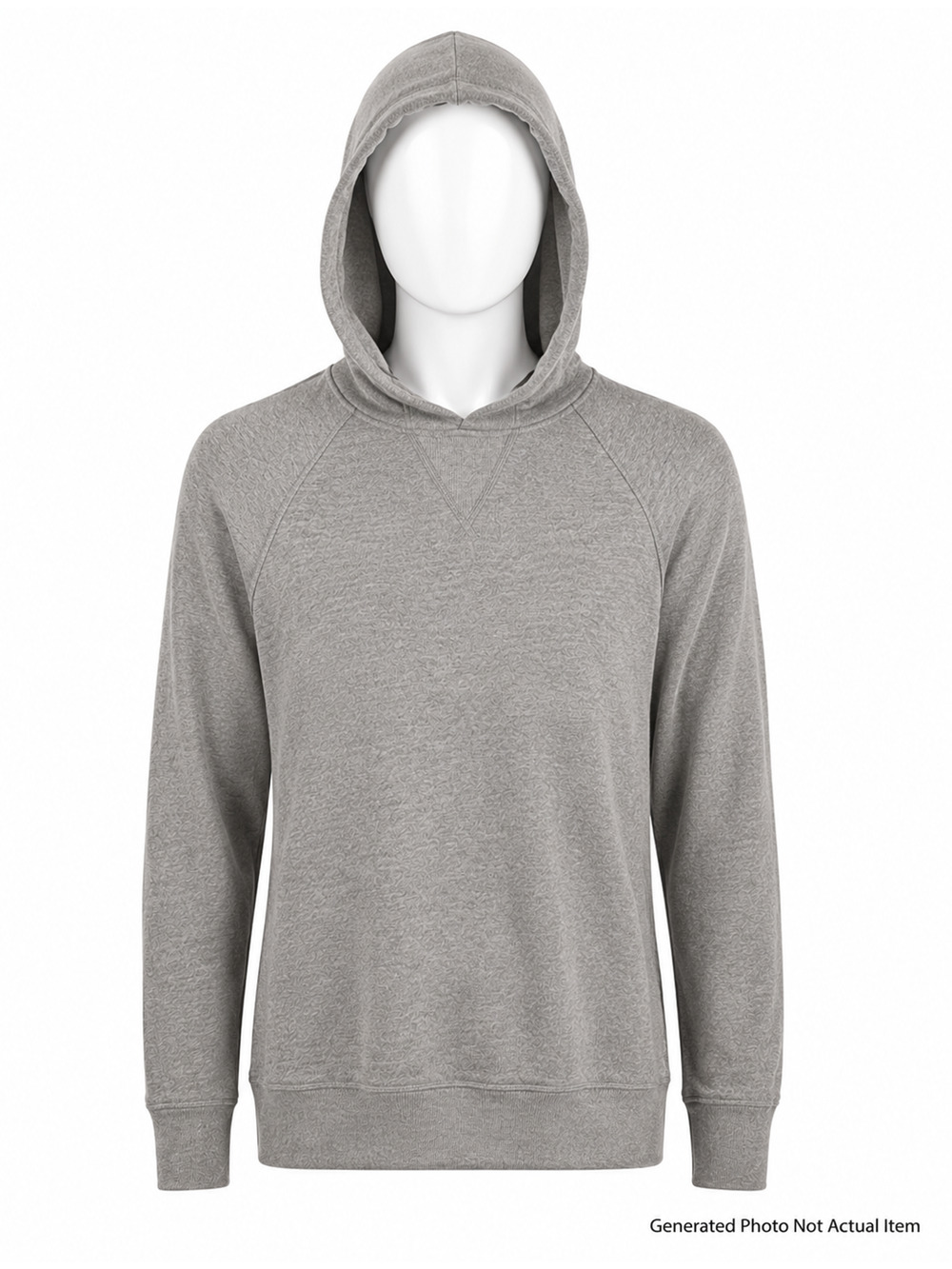 Gray Knit Hoodie Sweater Casual Pullover Long Sleeve Lightweight Gap Medium